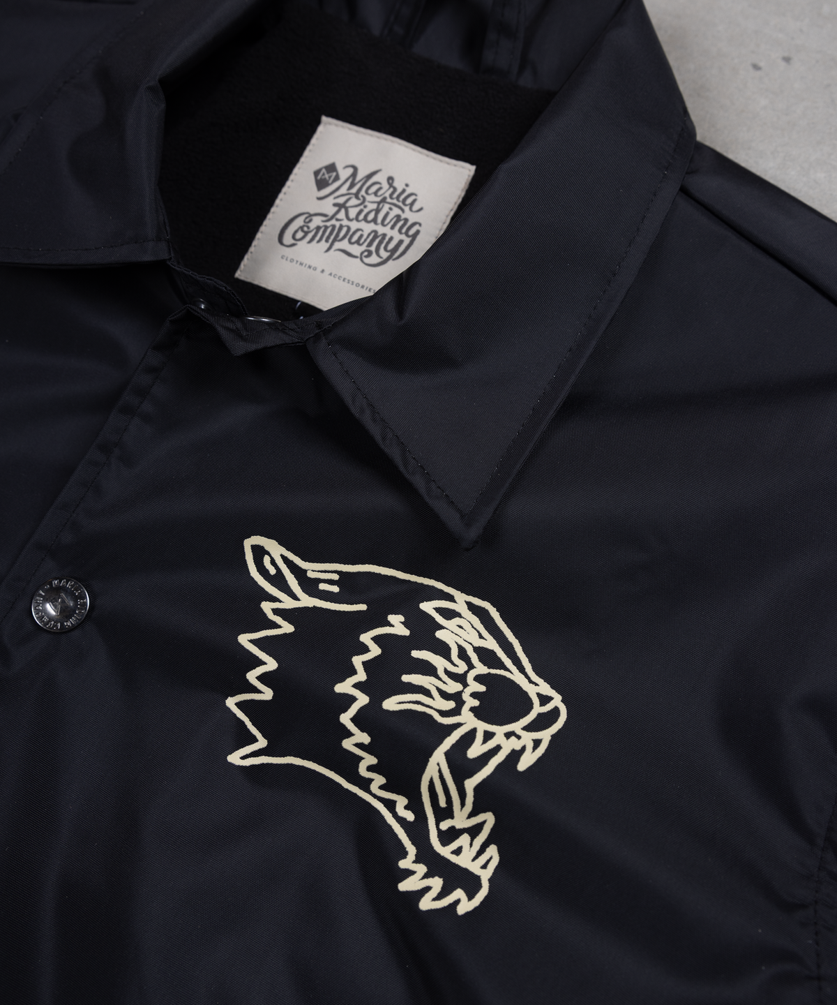 NEW! - Wild Cat - Coach Jacket - Black