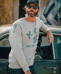 NEW! - Custom League Sweatshirt - Mescla Grey