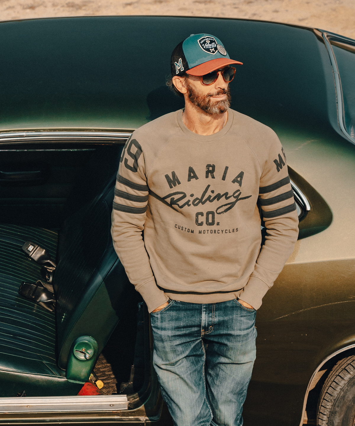 Army Green SPADES Sweatshirt