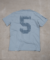 Pima Cotton Super T-shirt - Custom League - Desaturated Blue