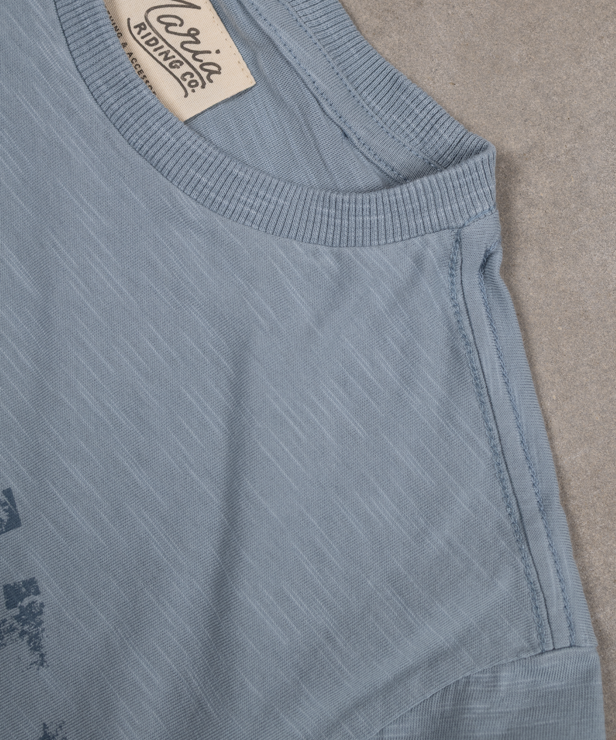 Pima Cotton Super T-shirt - Custom League - Desaturated Blue