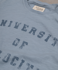 Pima Cotton Super T-shirt - Custom League - Desaturated Blue