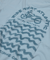 T-shirt - Ride West - Light Blue