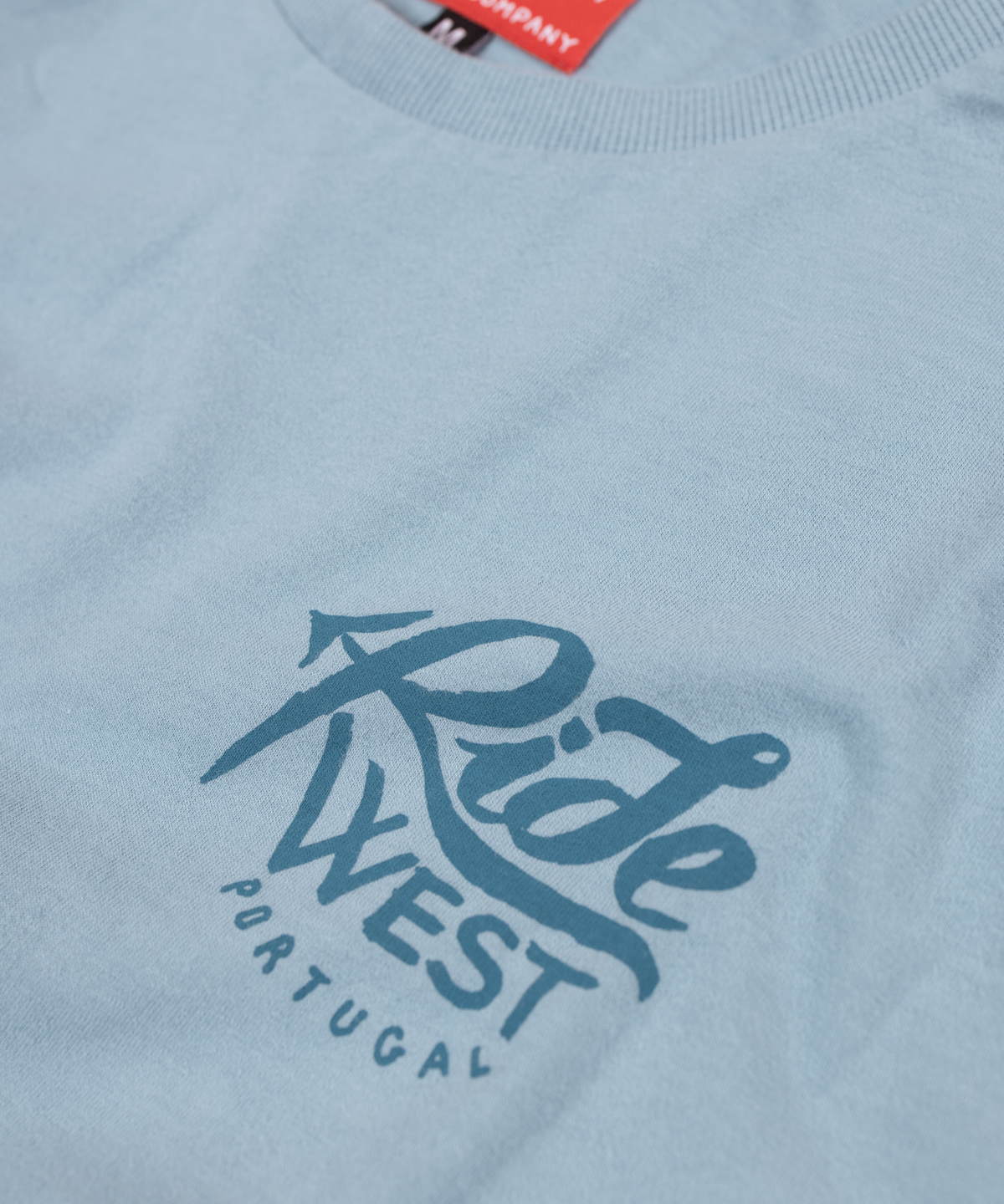 T-shirt - Ride West - Light Blue