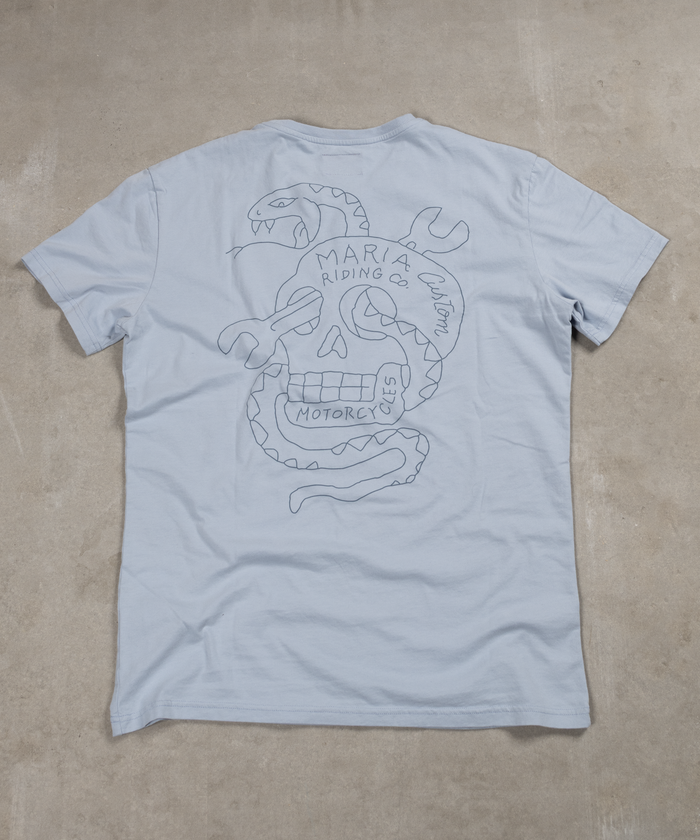 T-shirt - Screwed - Pale Blue