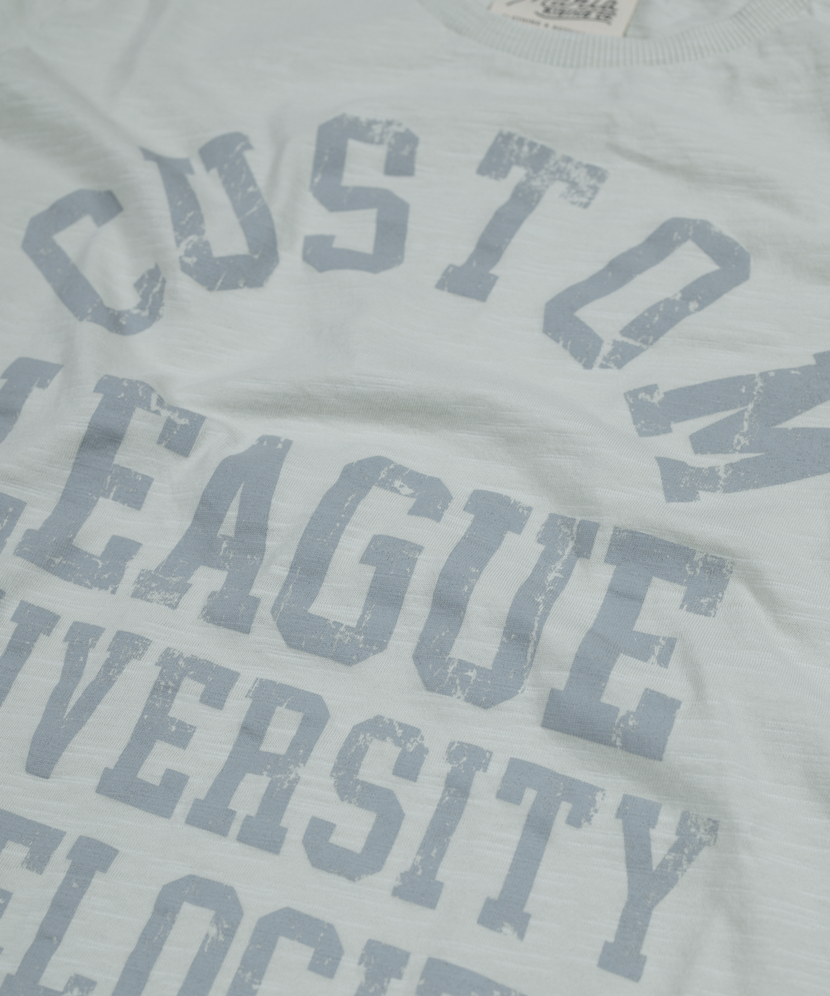 Pima Cotton Super T-shirt - Custom League - Light Green