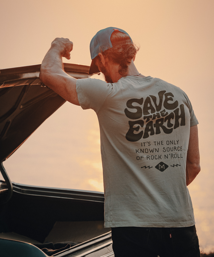 T-shirt - Save the Earth - Olive