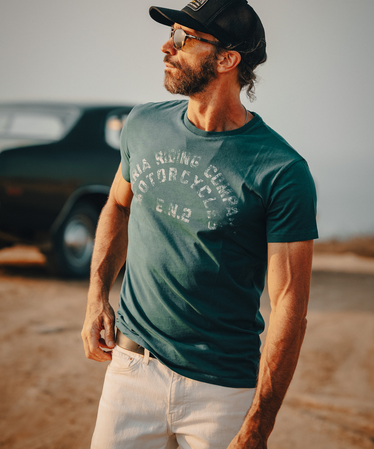 T-shirt - EN2 - Petrol Green