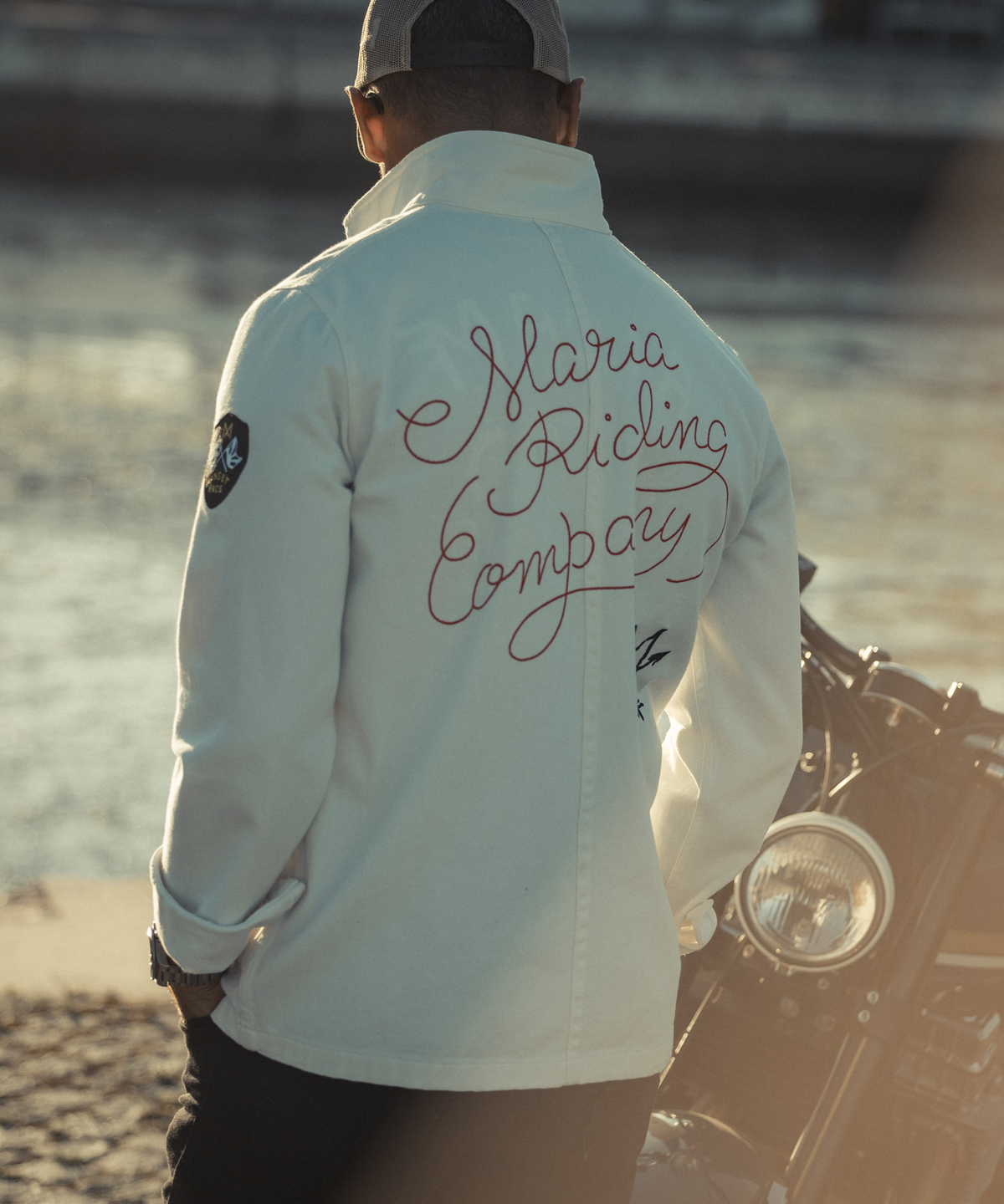 Maria Work Jacket - White