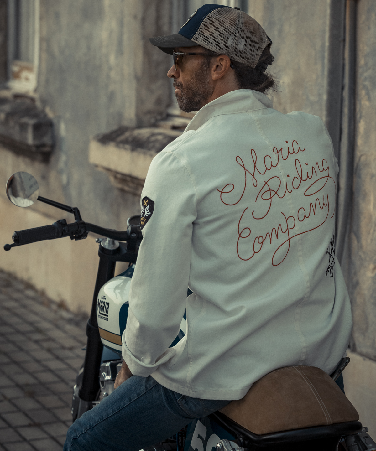 Maria Work Jacket - White