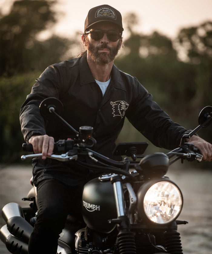 NEW! - Wild Cat - Coach Jacket - Black