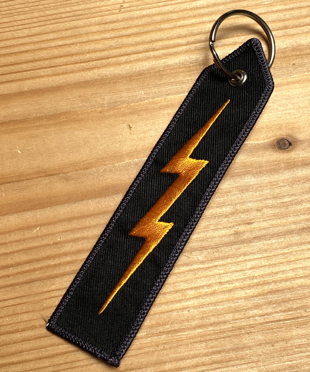 Stripe Keyring - Thunder
