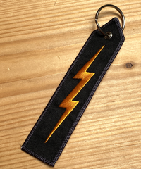 Stripe Keyring - Thunder