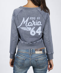 Women Edward Sweatshirt - Blue