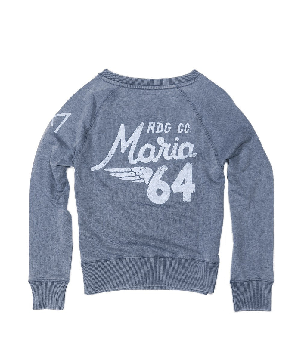 Women Edward Sweatshirt - Blue
