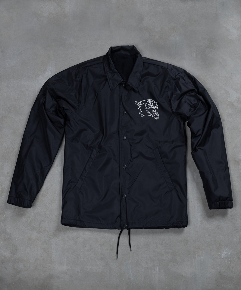 Wild Cat - Coach Jacket - Black