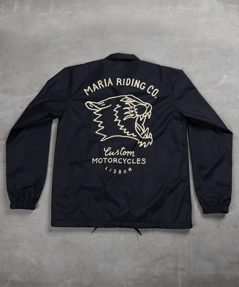 NEW! - Wild Cat - Coach Jacket - Black