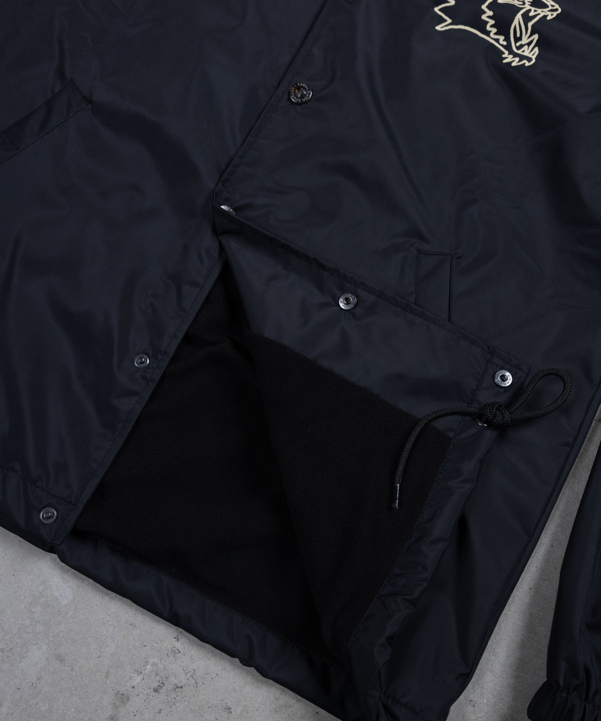 NEW! - Wild Cat - Coach Jacket - Black