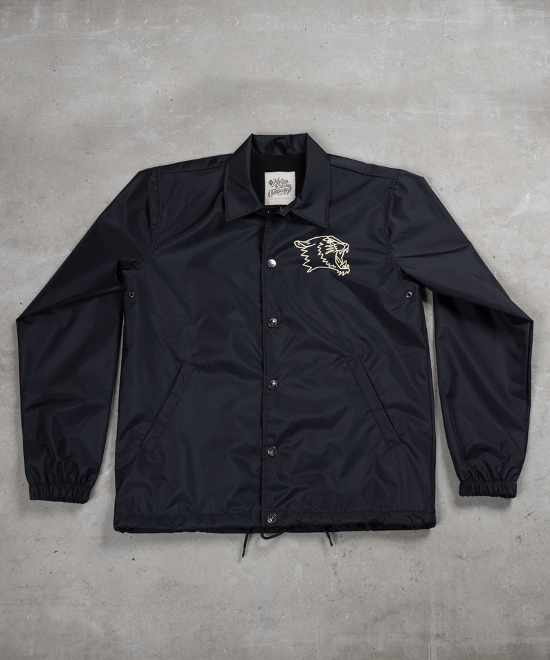 NEW! - Wild Cat - Coach Jacket - Black