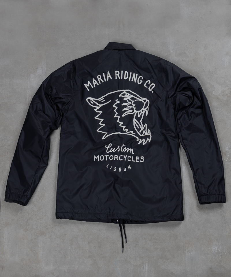 Wild Cat - Coach Jacket - Black