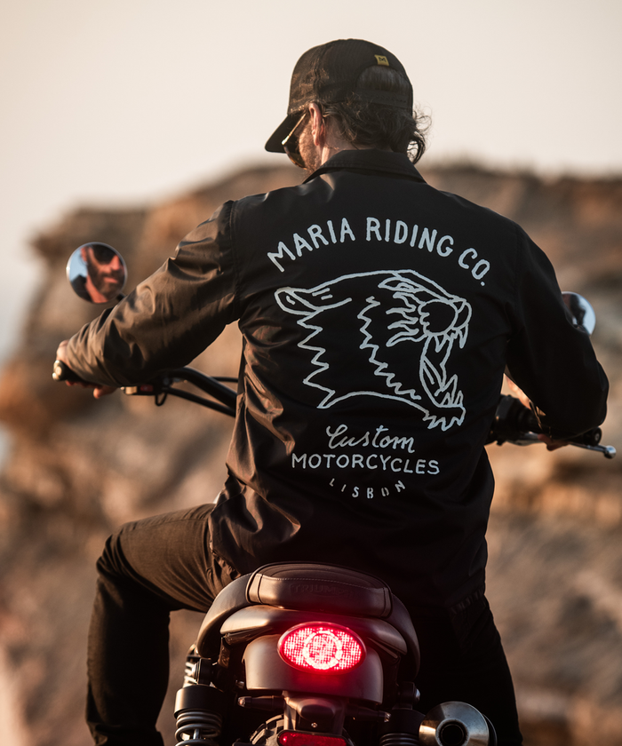 Wild Cat - Coach Jacket - Black