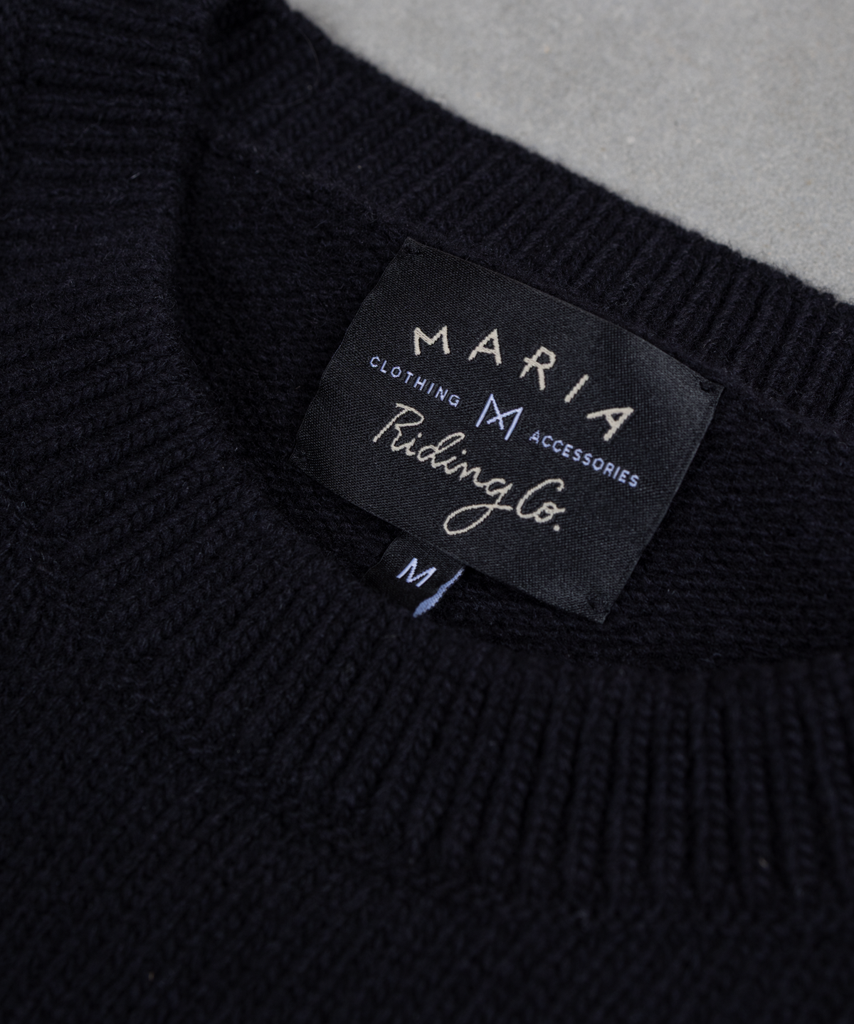 SAL - Merino Wool Sweater - Black with stripes
