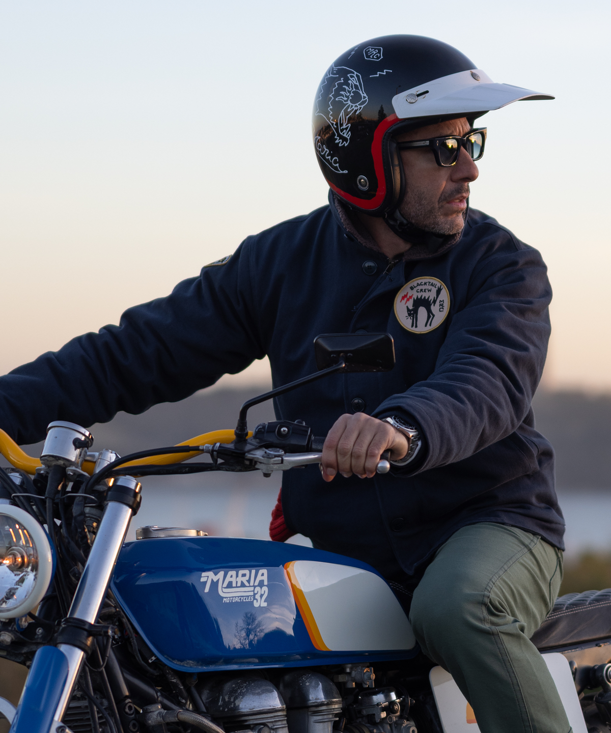 NEW! - Black Tail Crew Deck Jacket