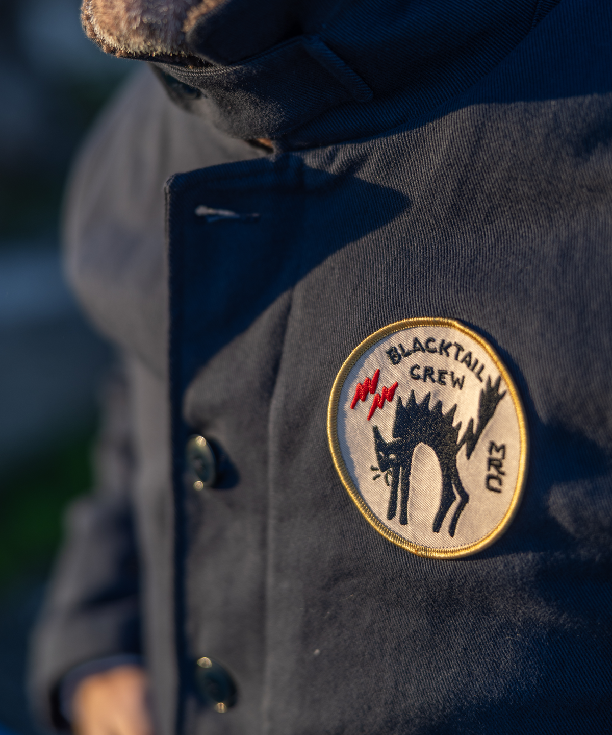 NEW! - Black Tail Crew Deck Jacket