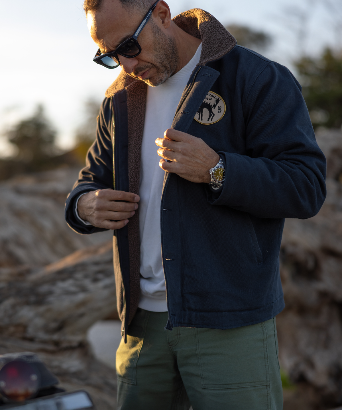 NEW! - Black Tail Crew Deck Jacket