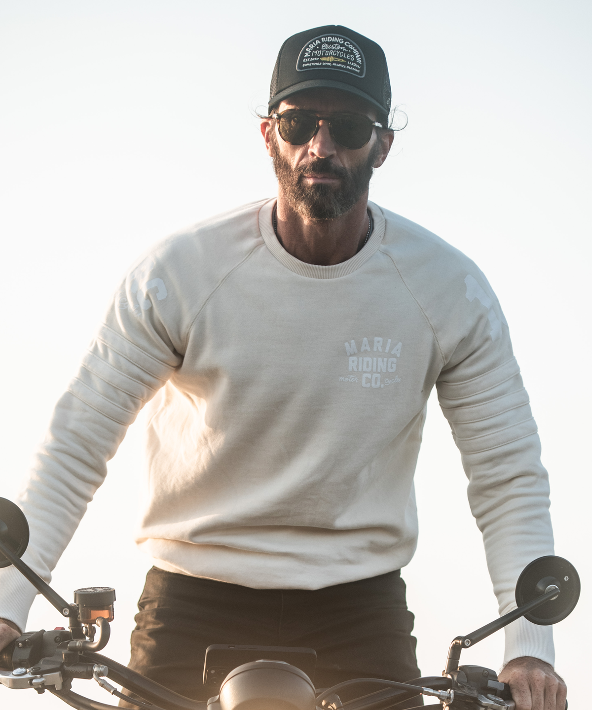 Raw White SPADES Sweatshirt - Limited Edition