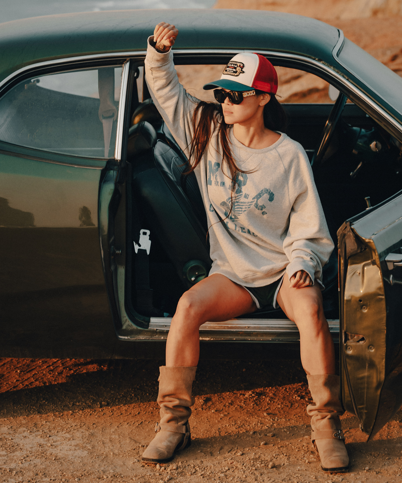 Custom League Lightweight Sweatshirt - Mescla Grey
