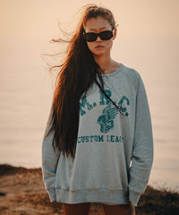Custom League Lightweight Sweatshirt - Mescla Grey