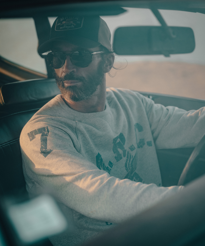 Custom League Lightweight Sweatshirt - Mescla Grey