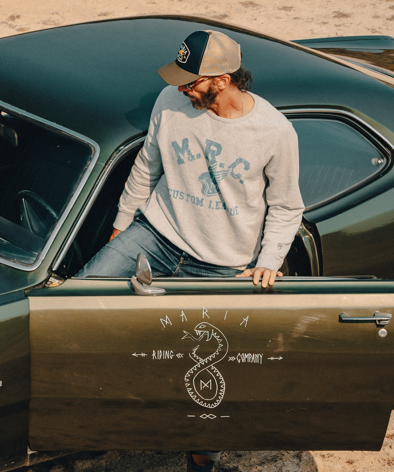 Custom League Lightweight Sweatshirt - Mescla Grey