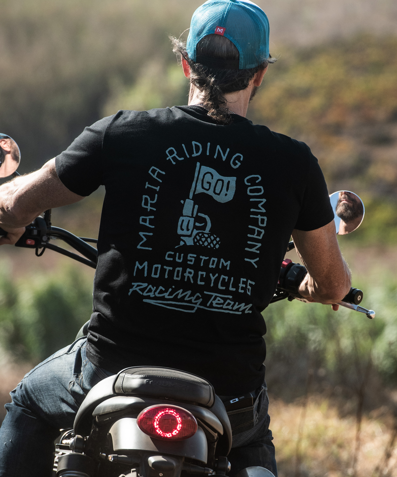 T-shirt - Ready Set Go! - Black