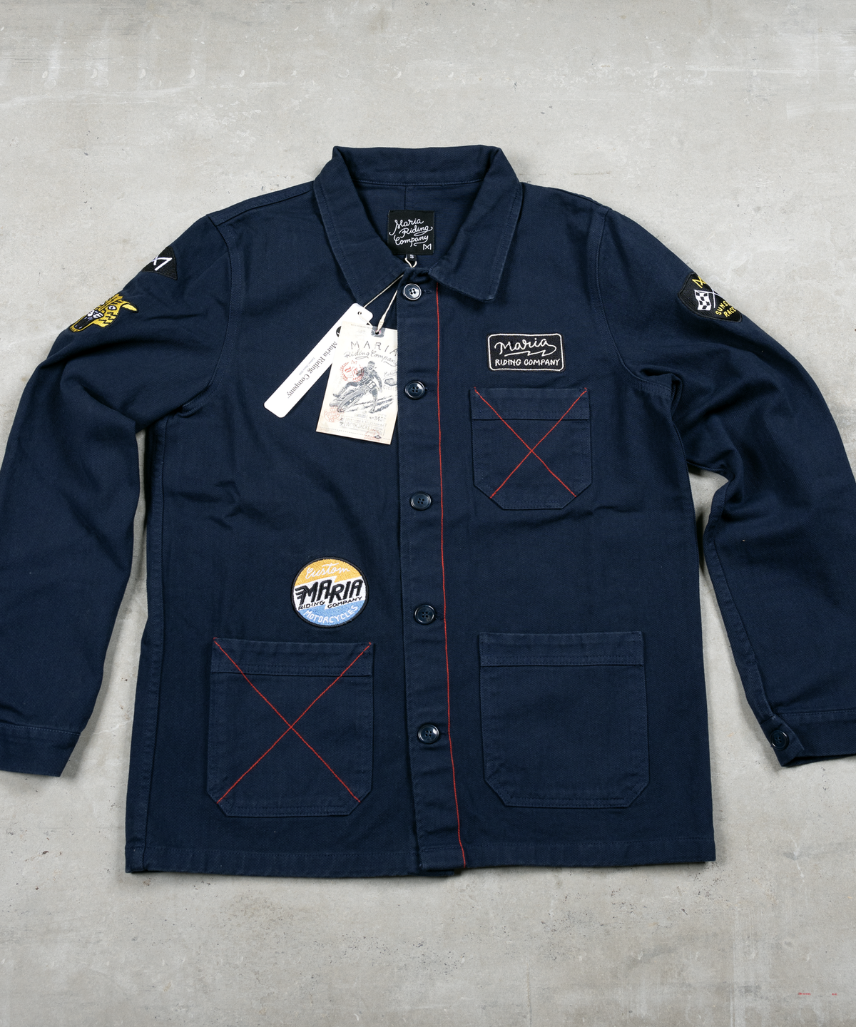 Maria Work Jacket - Blue