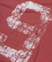 T-Shirt - Nine - Faded Red