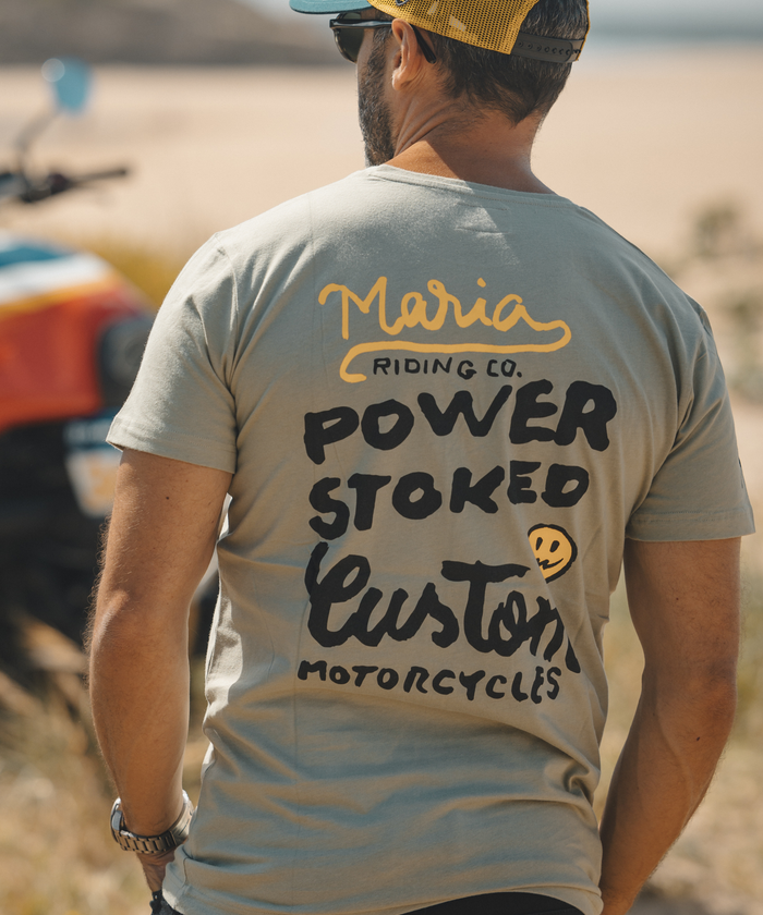 T-shirt - Power Stoked - Olive