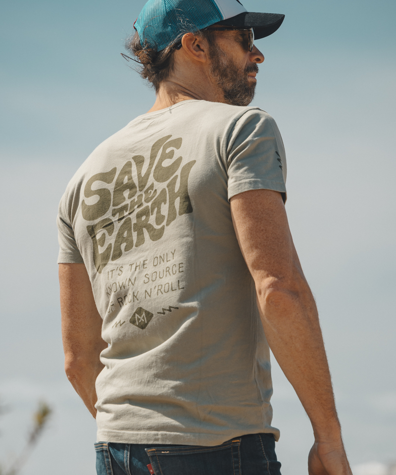 T-shirt - Save the Earth - Olive