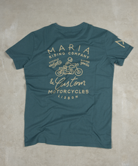 T-shirt - Vicious - Petrol Green