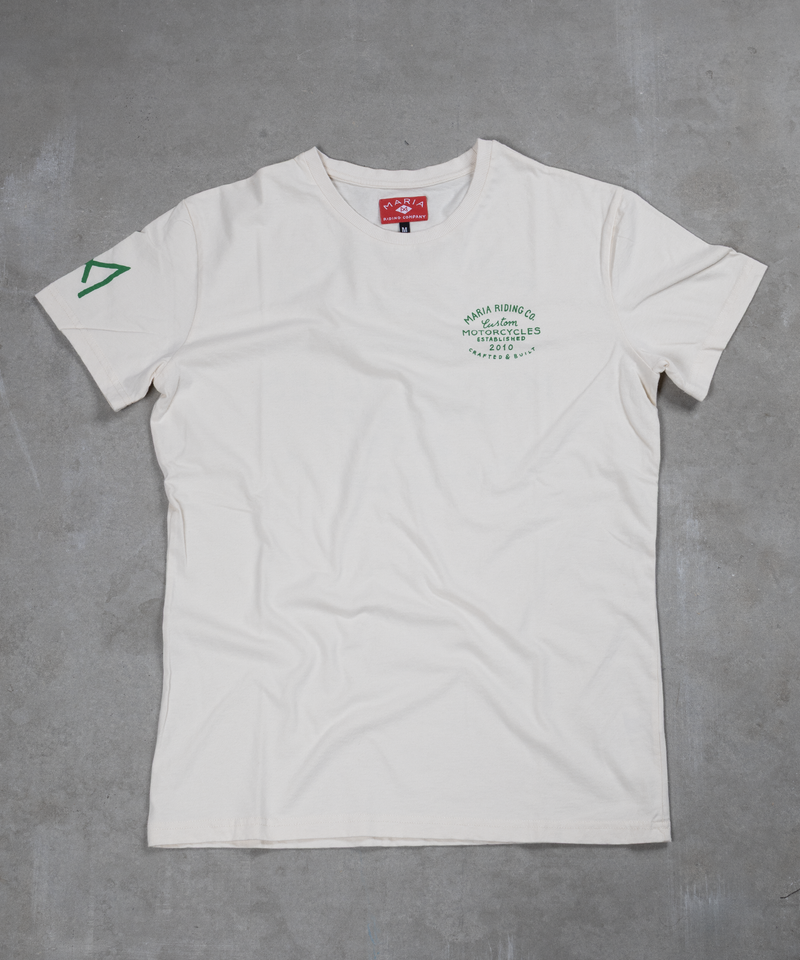 T-shirt - Handcrafted - Raw White