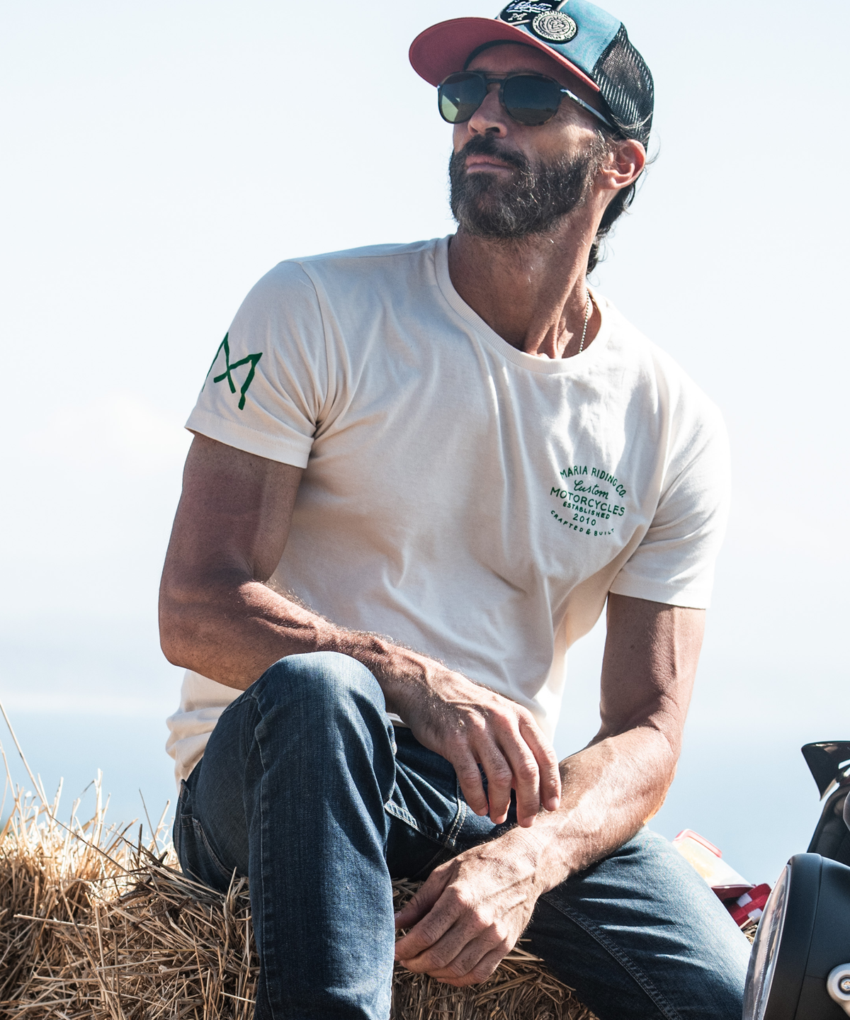 T-shirt - Handcrafted - Raw White