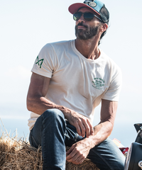 T-shirt - Handcrafted - Raw White