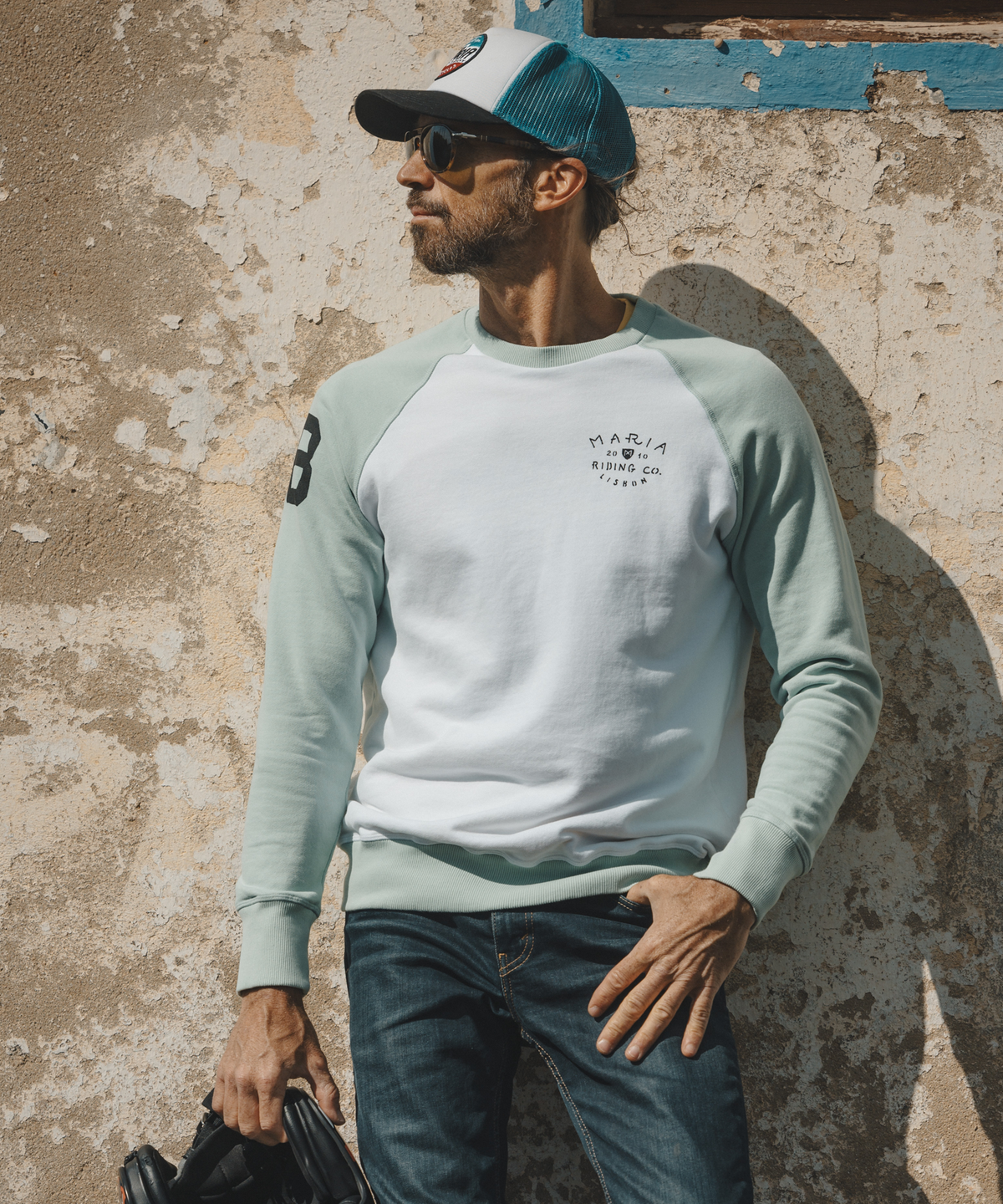 Drifter Sweatshirt - Faded Mint