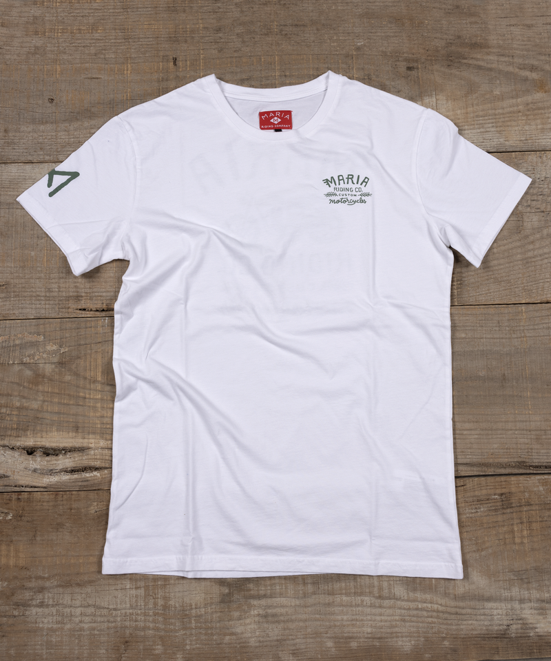 T-Shirt - Parallel Twin - White