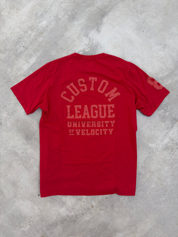 Pima Cotton Super T-shirt - Custom League - Roman Red
