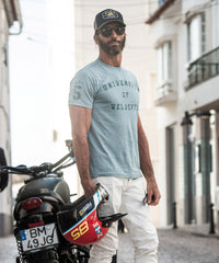 Pima Cotton Super T-shirt - Custom League - Desaturated Blue