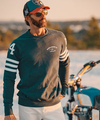 BACK IN STOCK! - Petrol Blue SPADES Sweatshirt