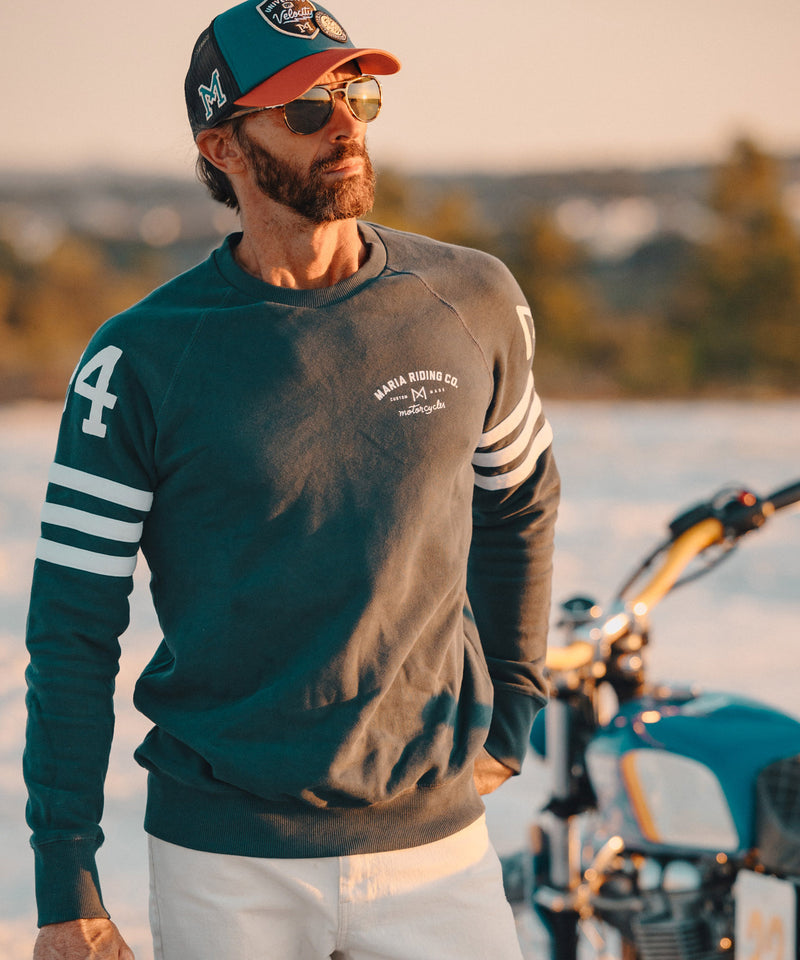 BACK IN STOCK! - Petrol Blue SPADES Sweatshirt