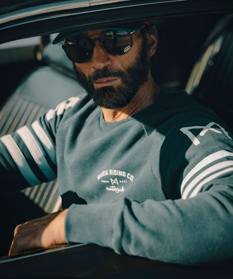 BACK IN STOCK! - Petrol Blue SPADES Sweatshirt